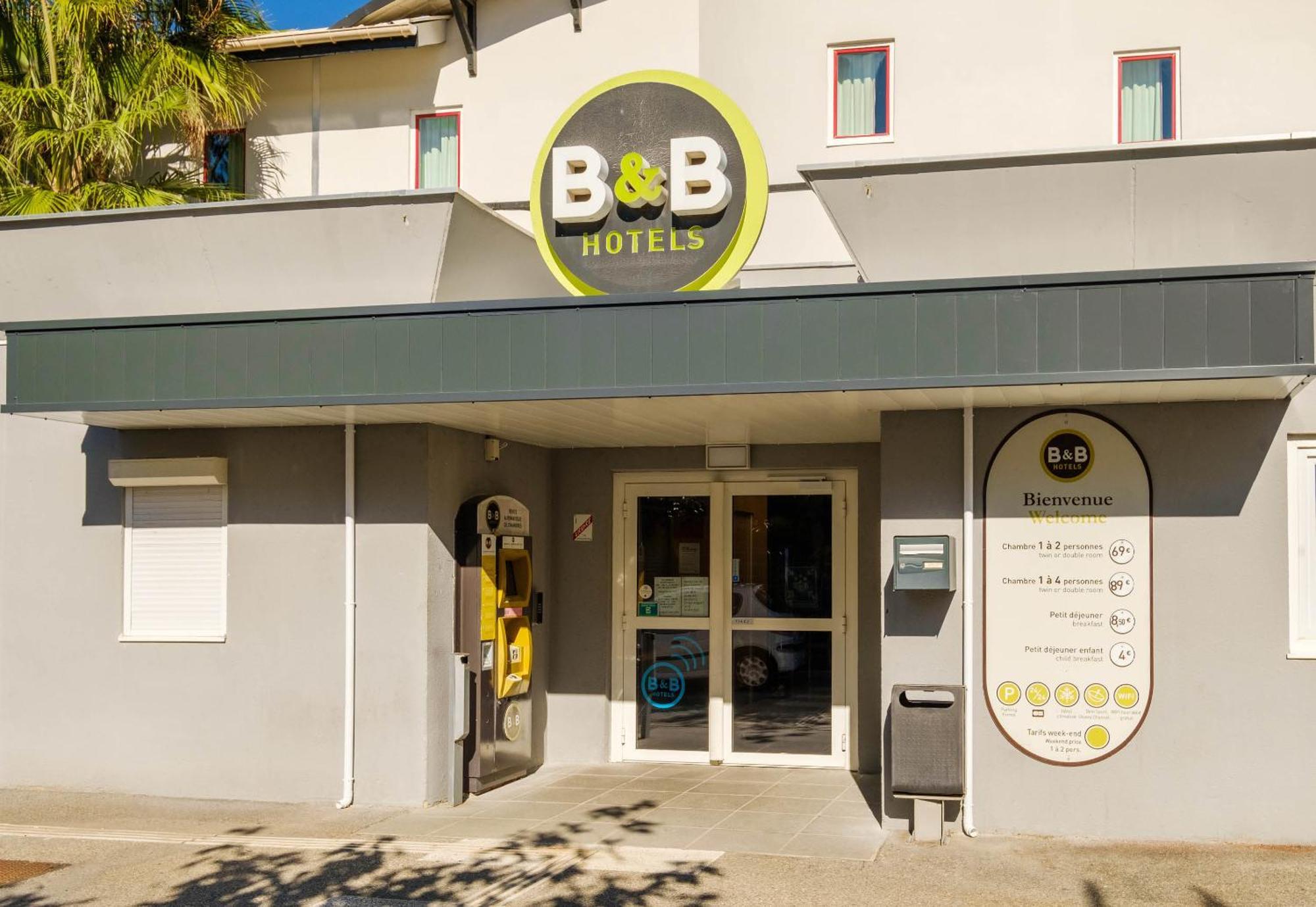 B&B Hotel Villeneuve Loubet Plage Zewnętrze zdjęcie